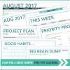 Printable Project Planner and Calendar: August 2017 Aug2107CalendarFreebieGraphic